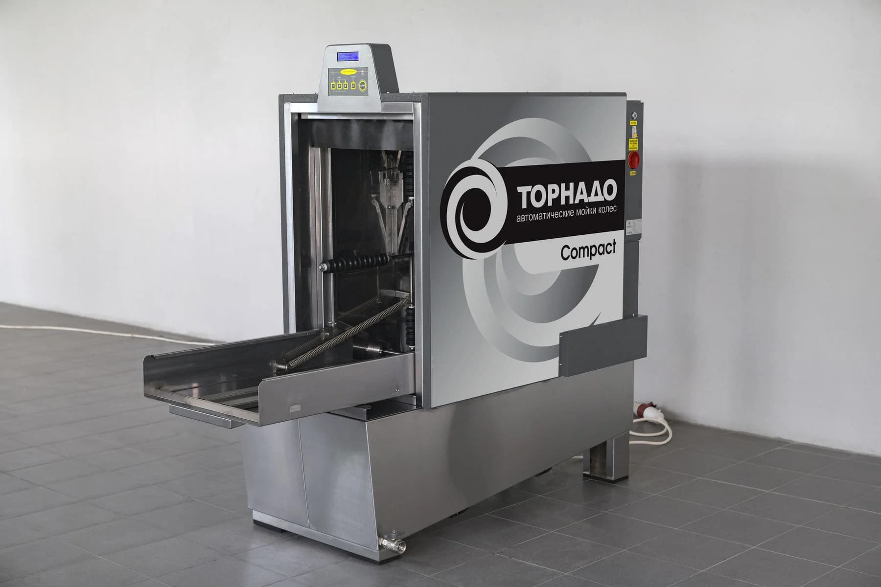 Мойка колёс Техновектор ТОРНАДО Compact — 1 вал, шумоизоляция, без нагрева