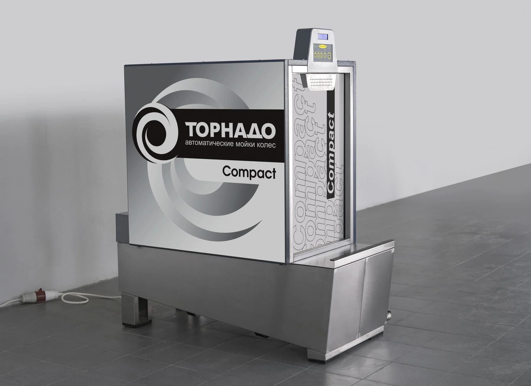 Мойка колёс Техновектор ТОРНАДО Compact — 1 вал, шумоизоляция, без нагрева