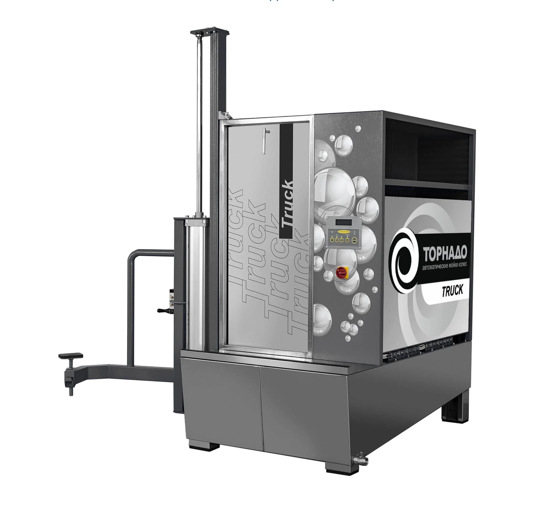 Мойка колёс ТОРНАДО Truck — грузовая, без нагрева, пневмолифт