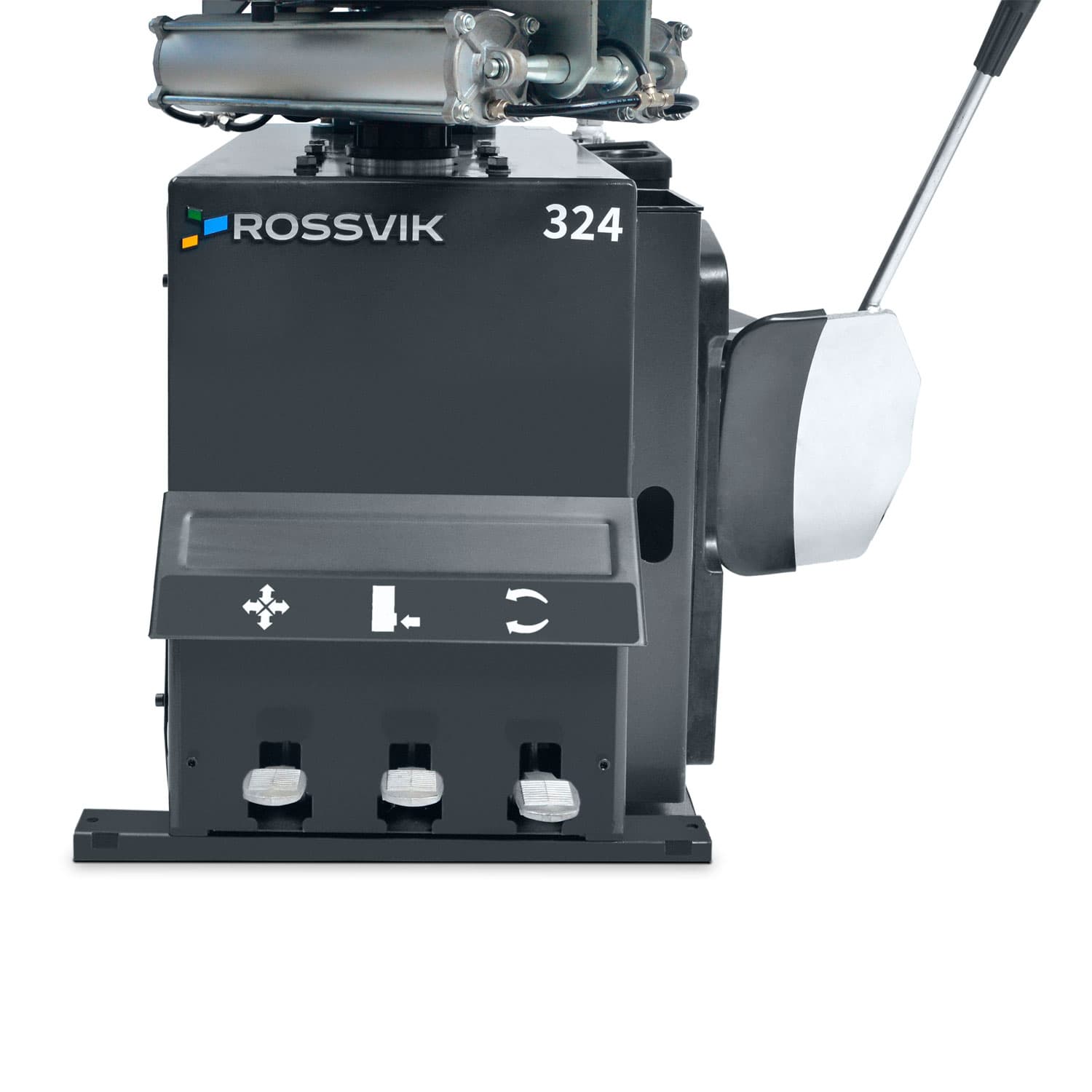 ROSSVIK V-324 — панель управления и педальный блок