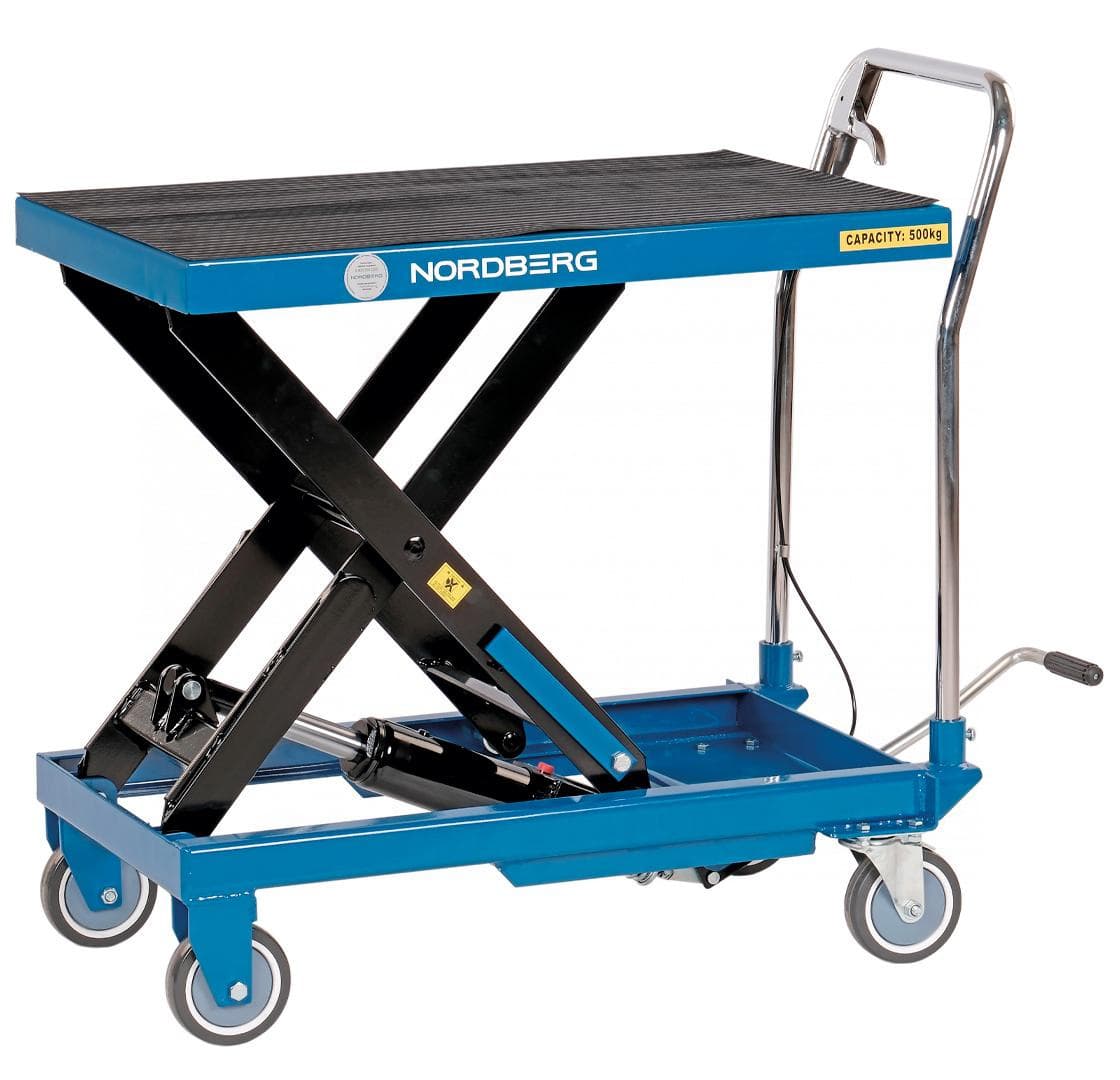 Стол подъёмный гидравлический NORDBERG N3T501 — общий вид