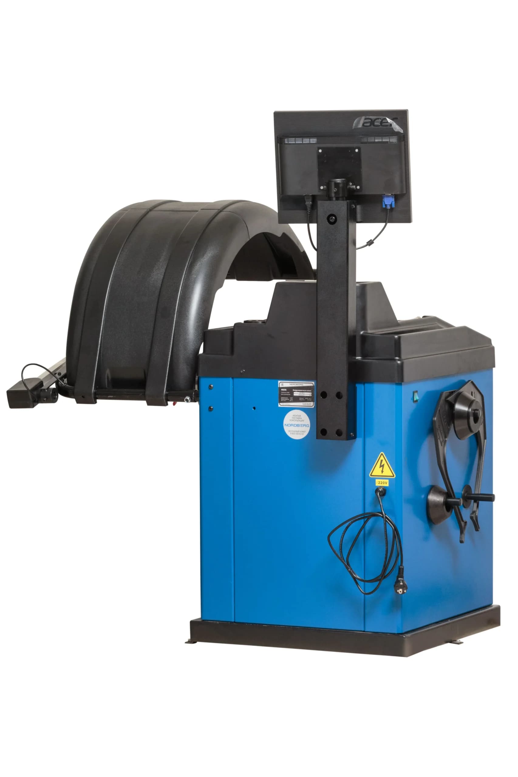 NORDBERG 4523A — электронная линейка автоматического ввода параметров