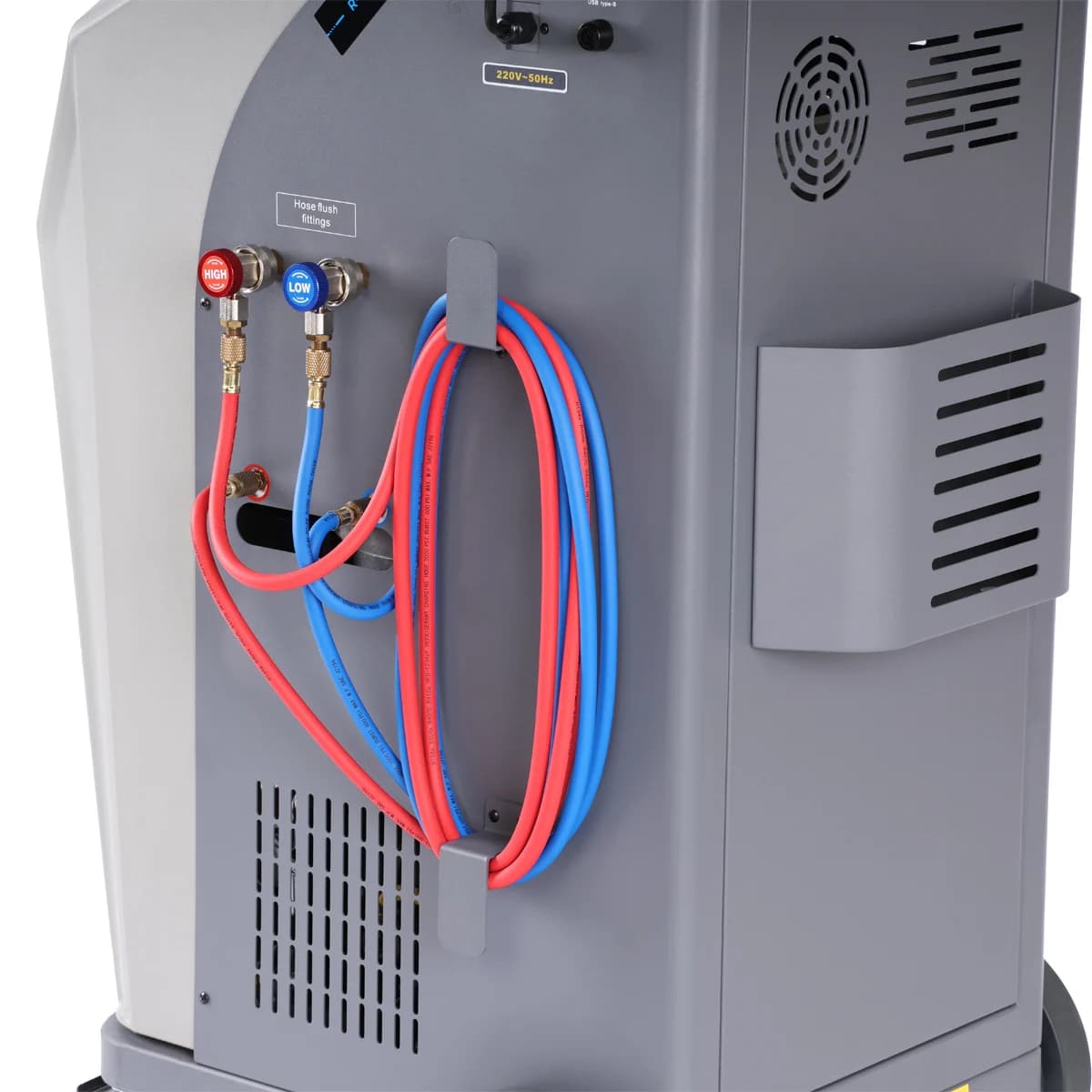 Установка автомат для заправки автомобильных кондиционеров с принтером и тестом утечки