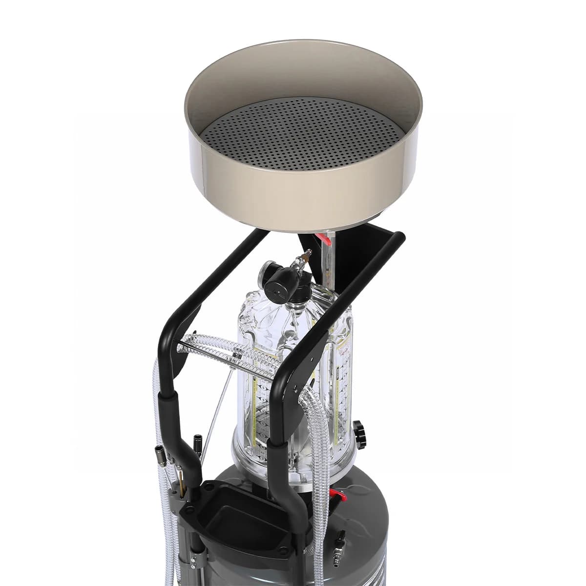 Установка для сбора масла Nordberg 2380G — пневматическая, 80 л, серая