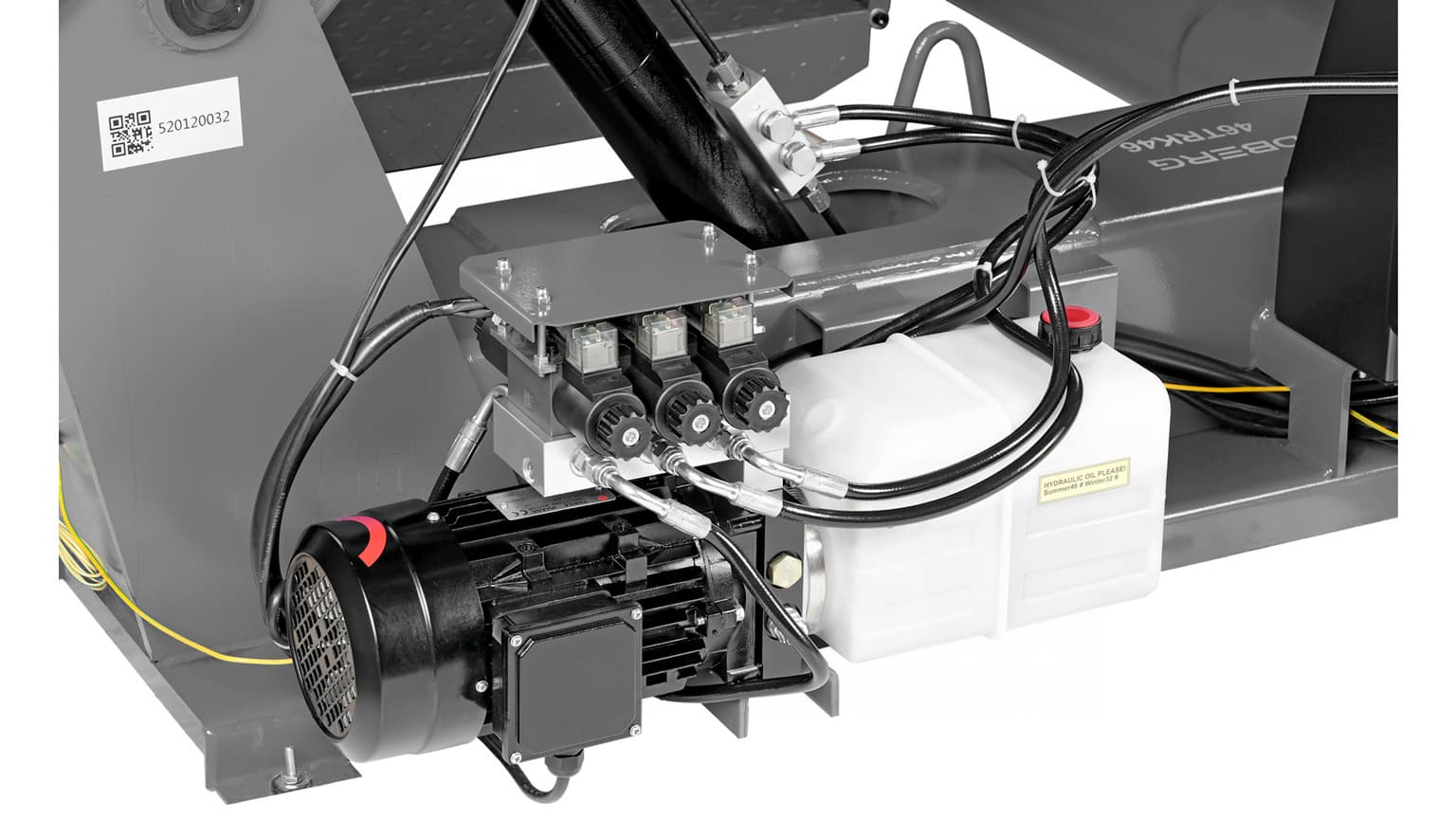 NORDBERG 46TRKE46 — крупный план кулачков стола