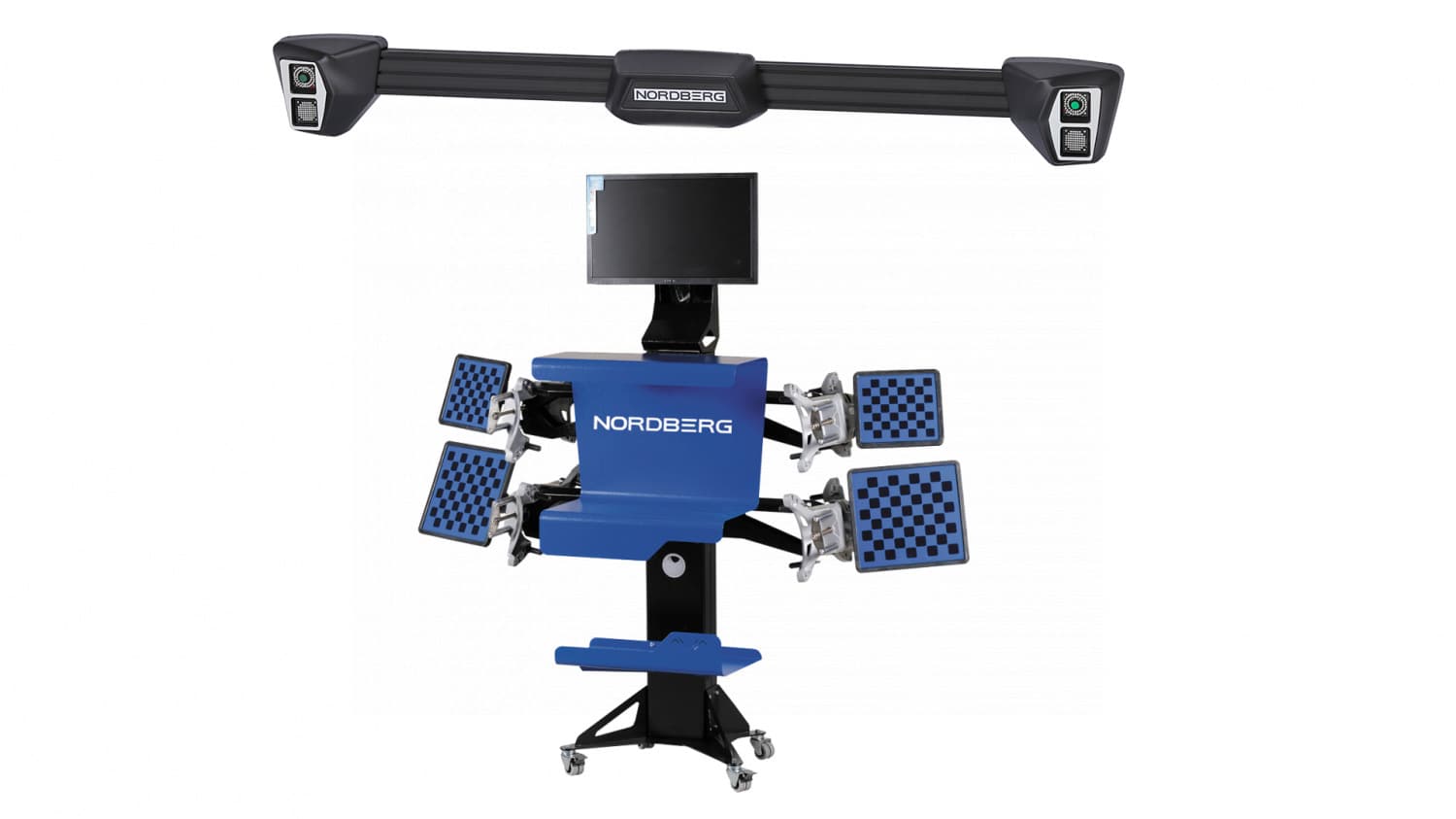 Настенный 3D стенд сход-развала NORDBERG C802-C — вид спереди