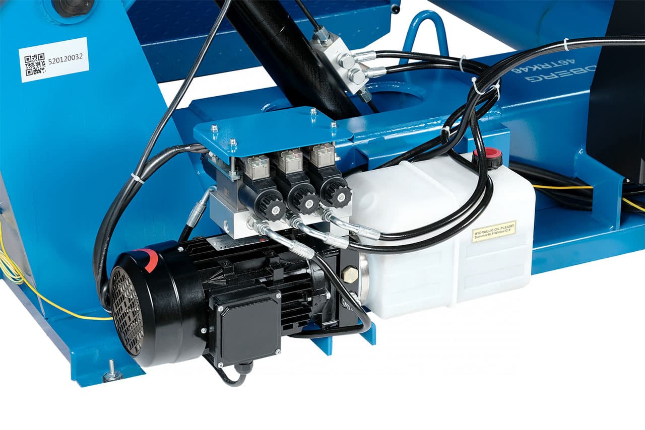 NORDBERG 46TRKE46 — крупный план зажимного механизма