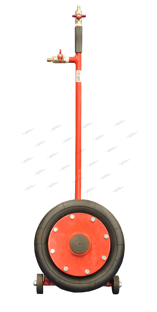 Домкрат пневматический подкатной ДПП-2,5 т — высота 13–36 см, давление 6,3 бар