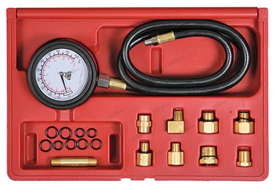 Манометр давления масла МАСТАК 120-20020C с комплектом адаптеров