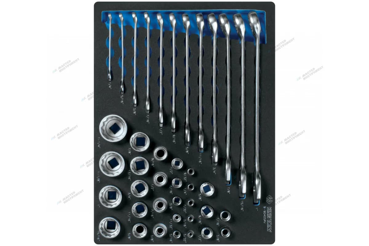 Набор инструментов King Tony 9-9040SRV в кейсе