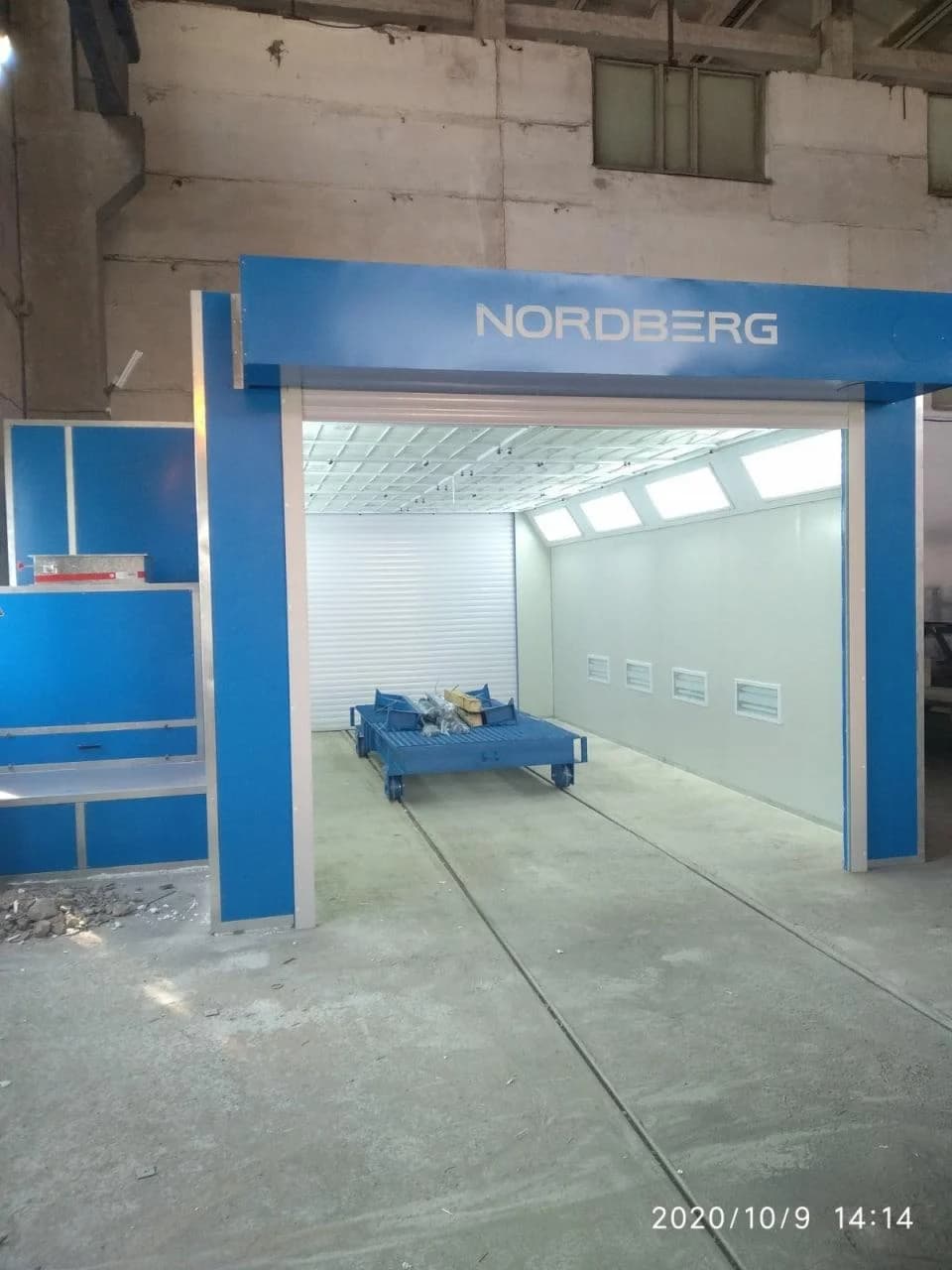 Окрасочно-сушильная камера Nordberg Industrial — 15×5×5 м