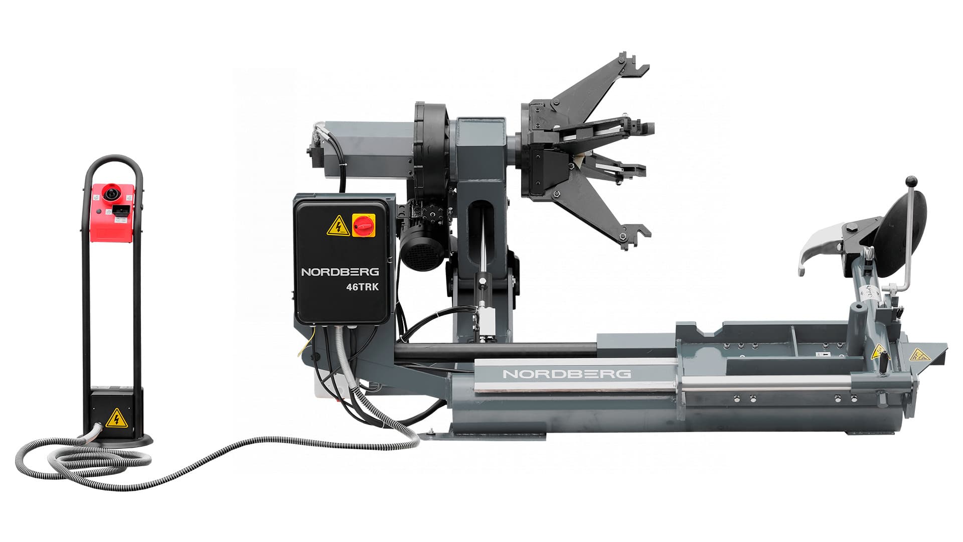 NORDBERG 46TRK(G) — гидравлический механизм отжима борта