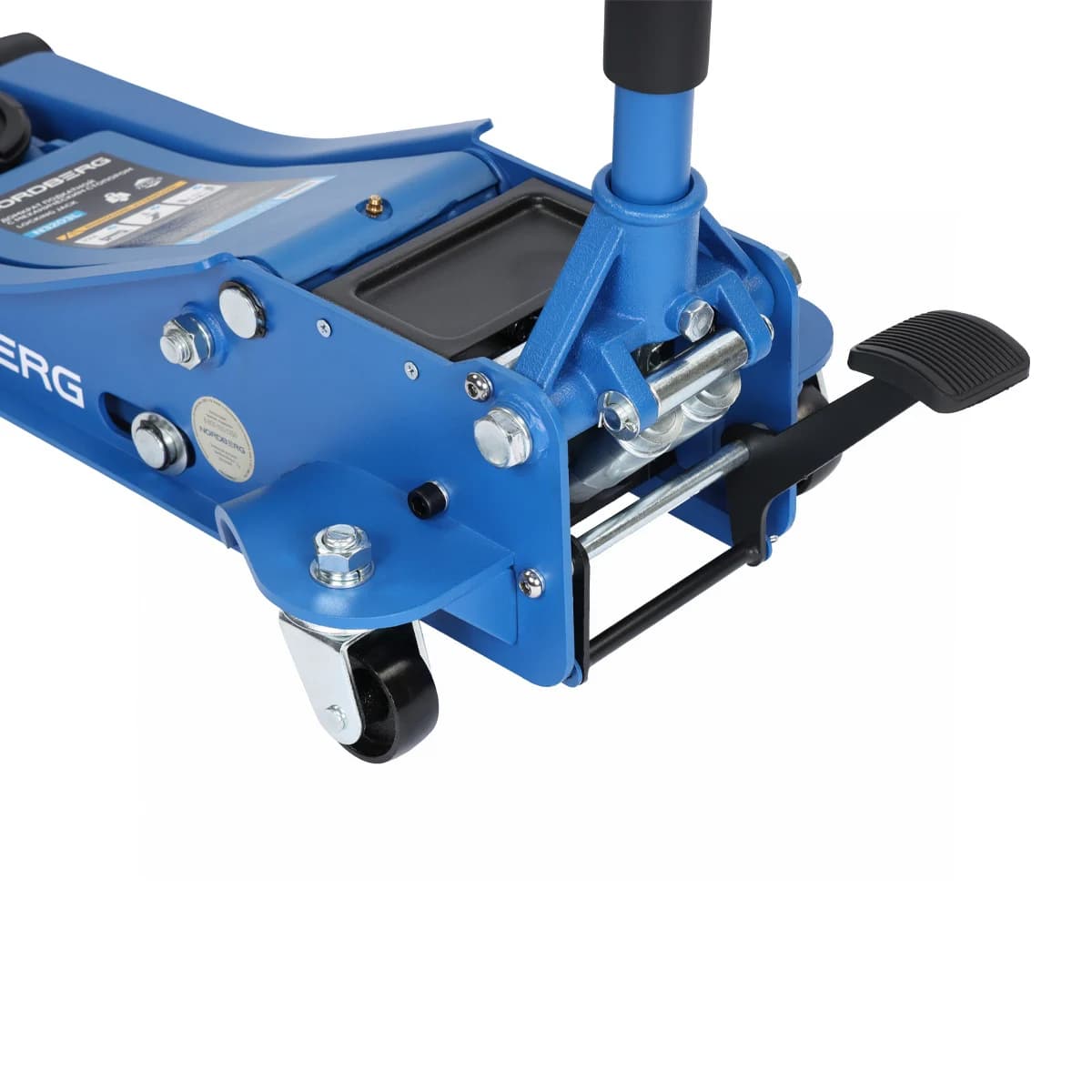 Домкрат подкатной NORDBERG N3203L — 3 т, стопор, подхват 7,5 см