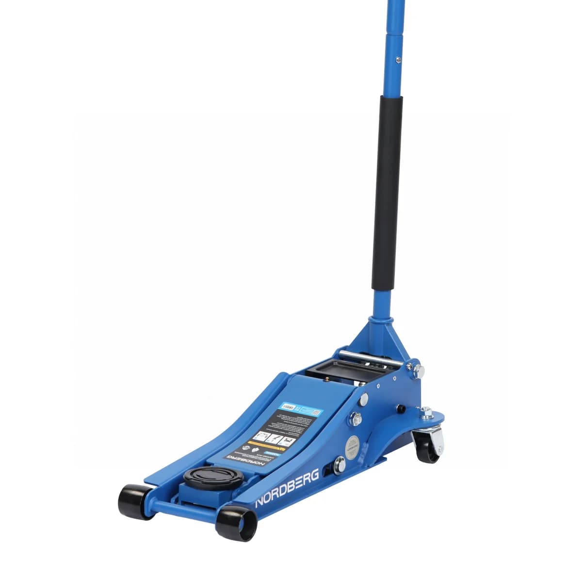 Домкрат подкатной NORDBERG N3203L — 3 т, стопор, подхват 7,5 см