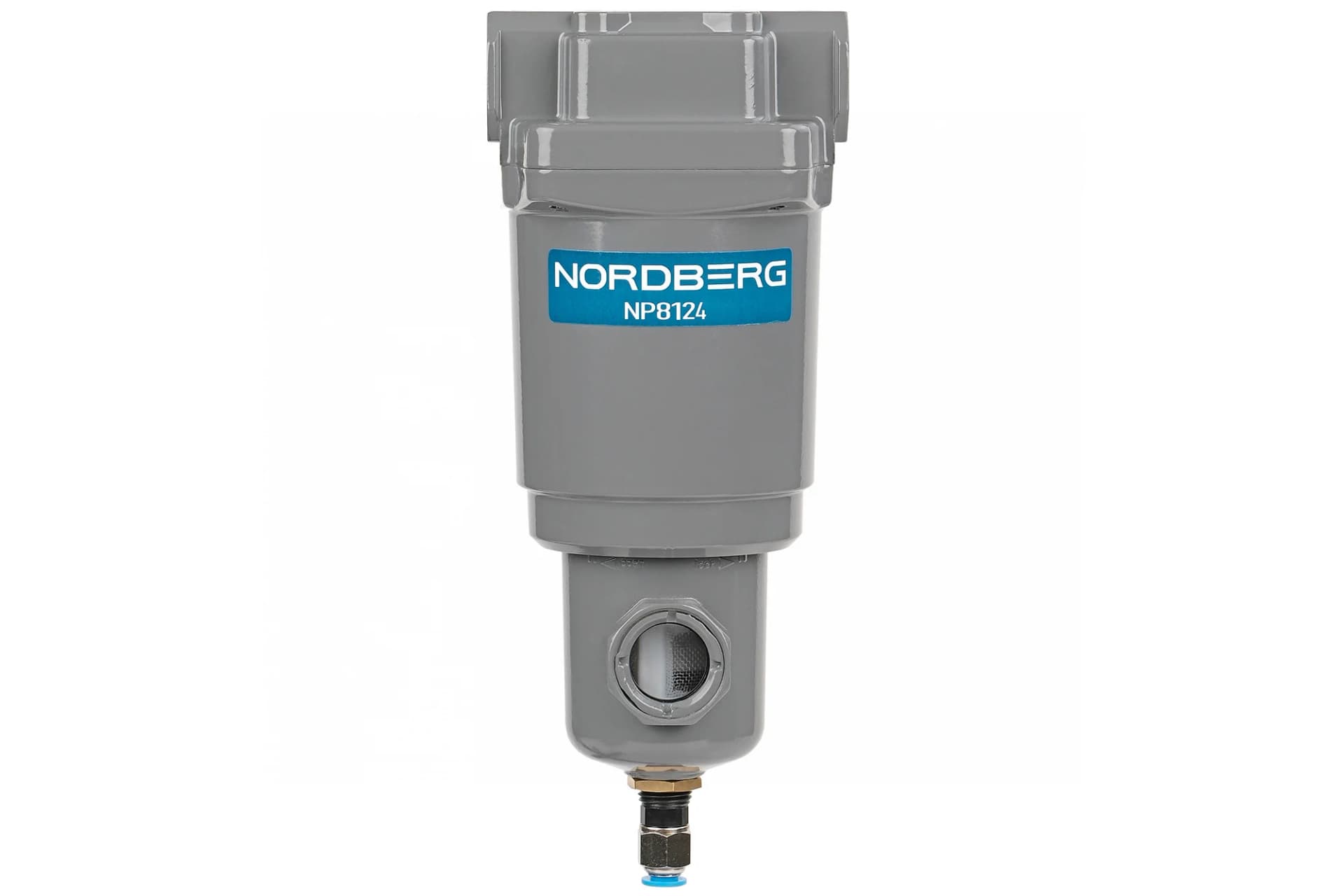 Фильтр воздушный тонкой очистки NORDBERG NP8124 — 0,3+0,01 мкм, 1/2″, 15 бар