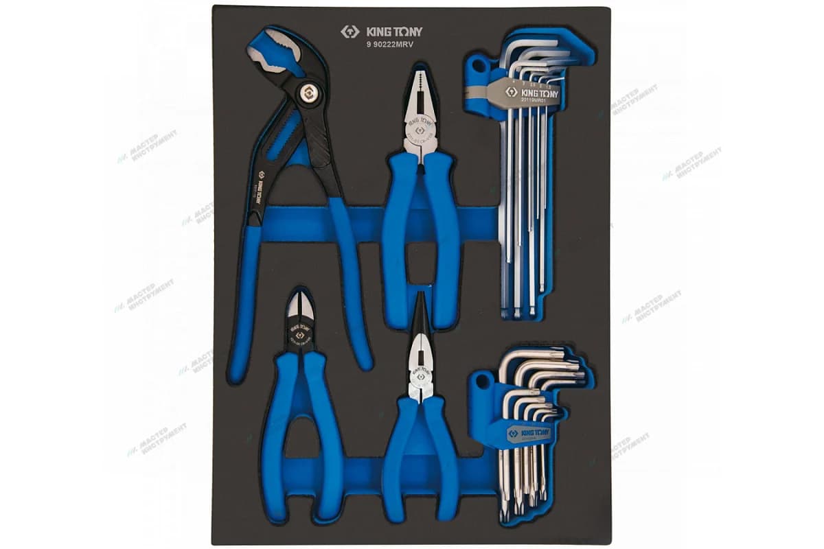 Набор инструментов King Tony 9-90222MRV в ложементе EVA