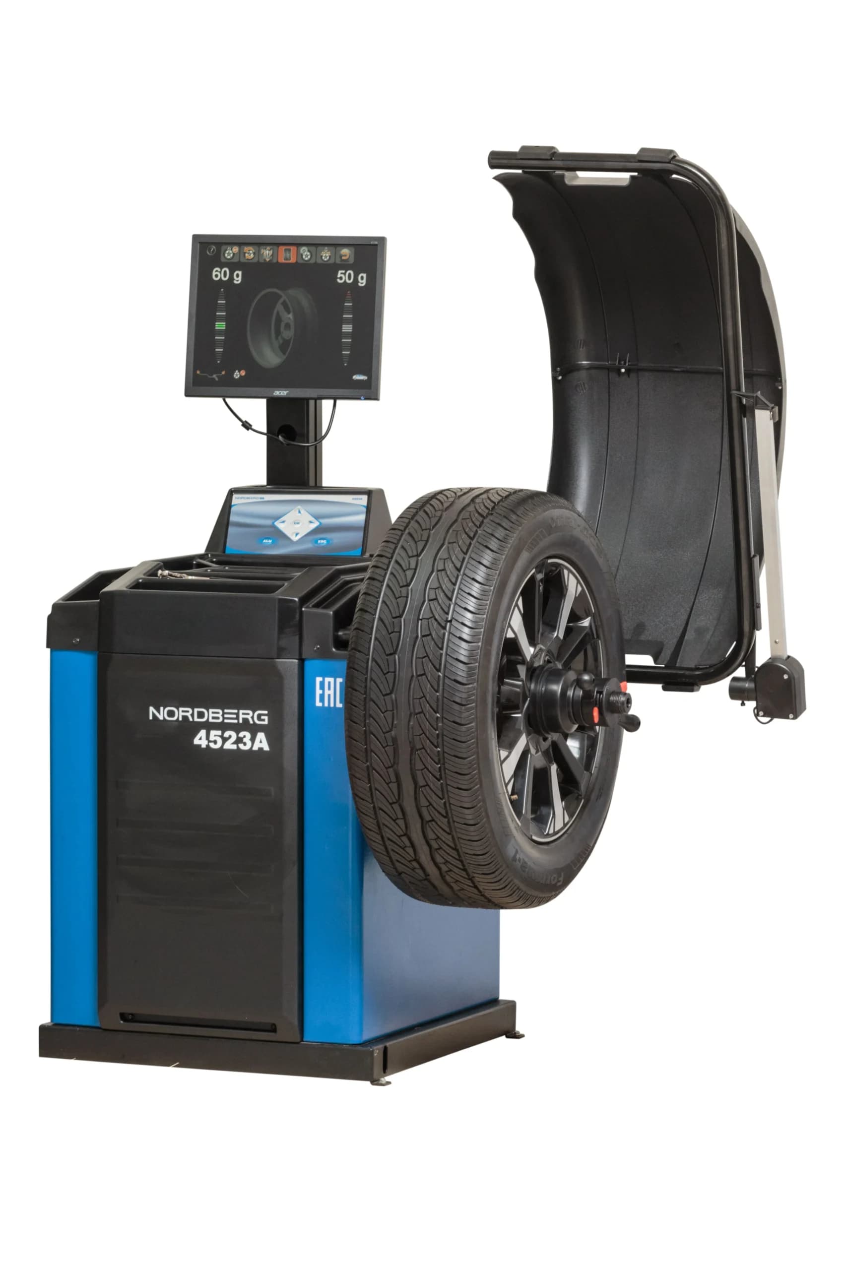 NORDBERG 4523A — зажимная гайка и конус на валу