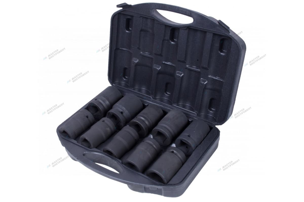 Набор ударных головок МАСТАК 100-68010C в ложементе