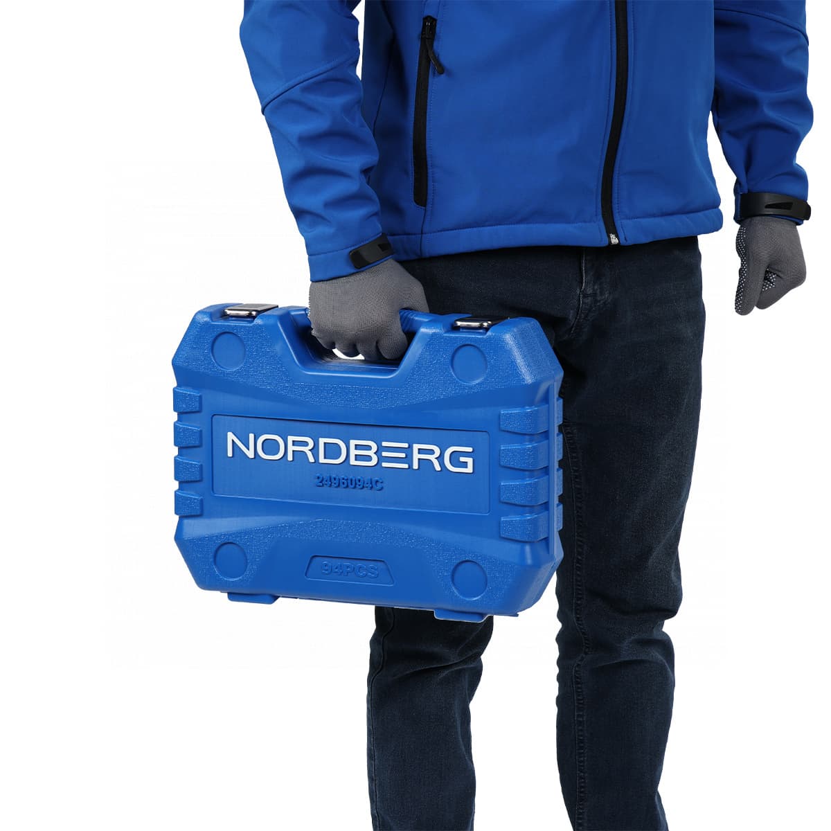 Кейс с инструментом NORDBERG 94 предмета