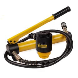 Пробойник ручной гидравлический 63-114 мм., 13 т., с насосом Car-Tool CT-62114