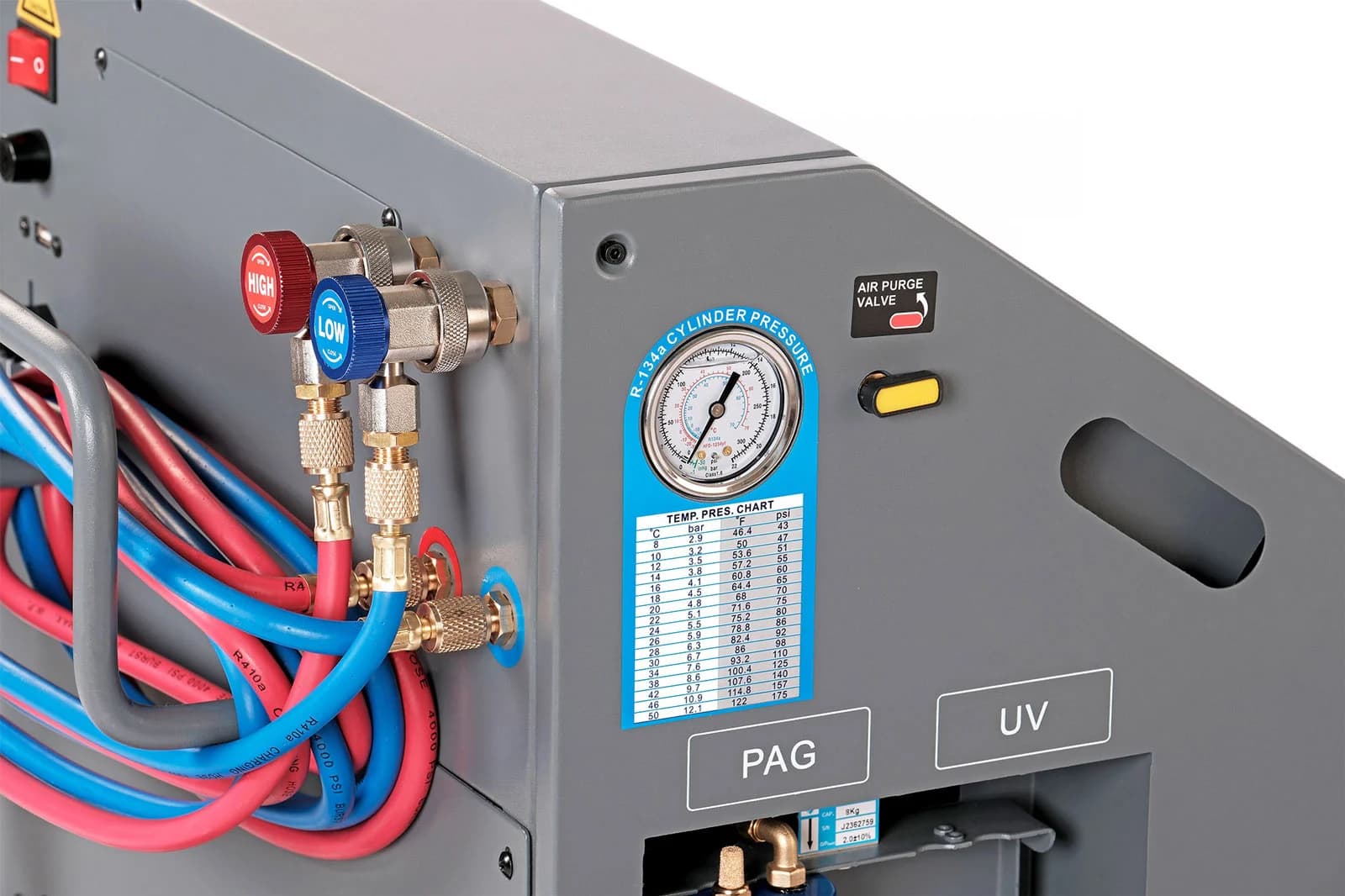 Установка заправки кондиционеров NORDBERG NF14 R134a — автомат, 220 В