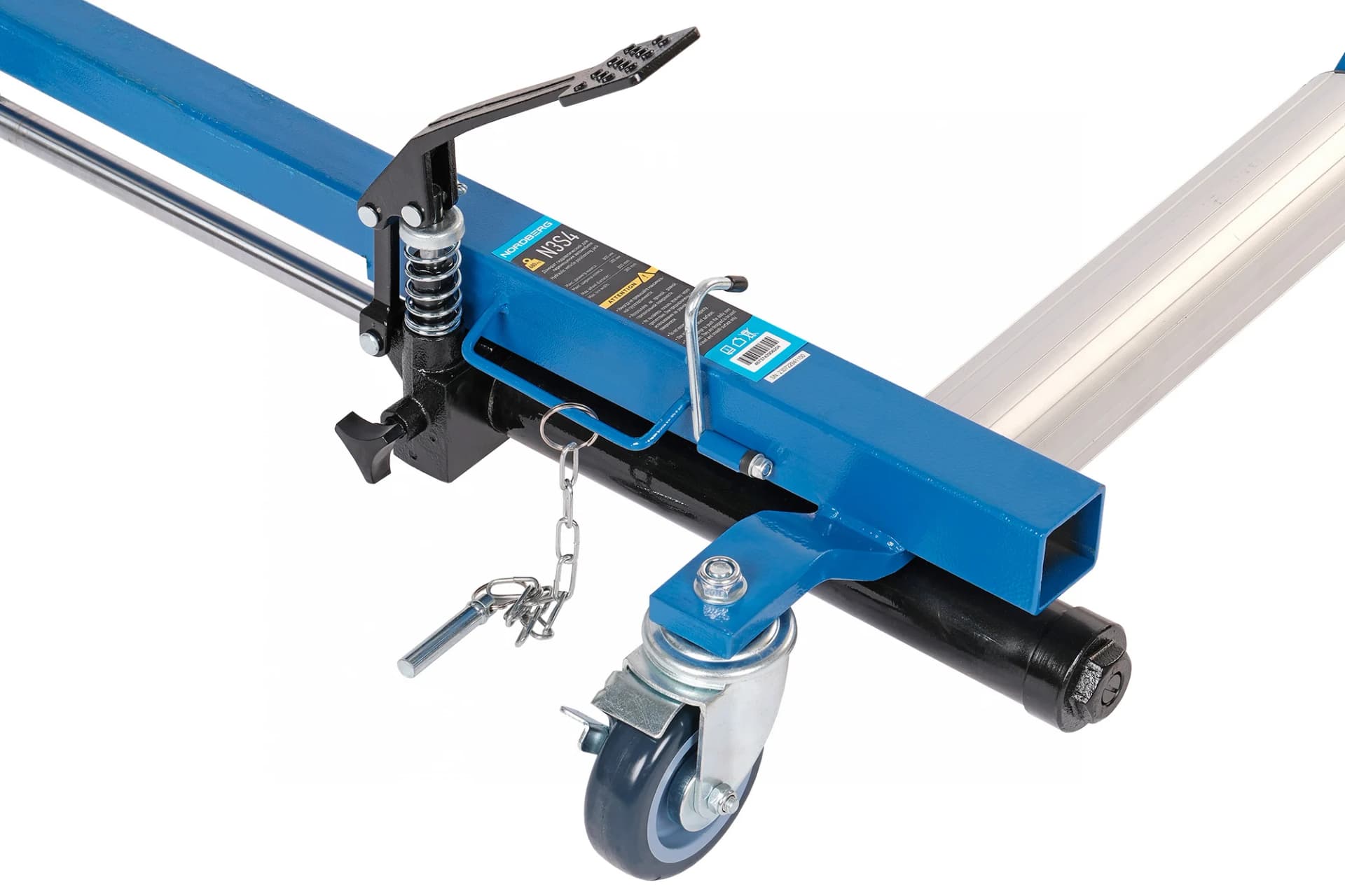 Тележка гидравлическая для перемещения автомобиля