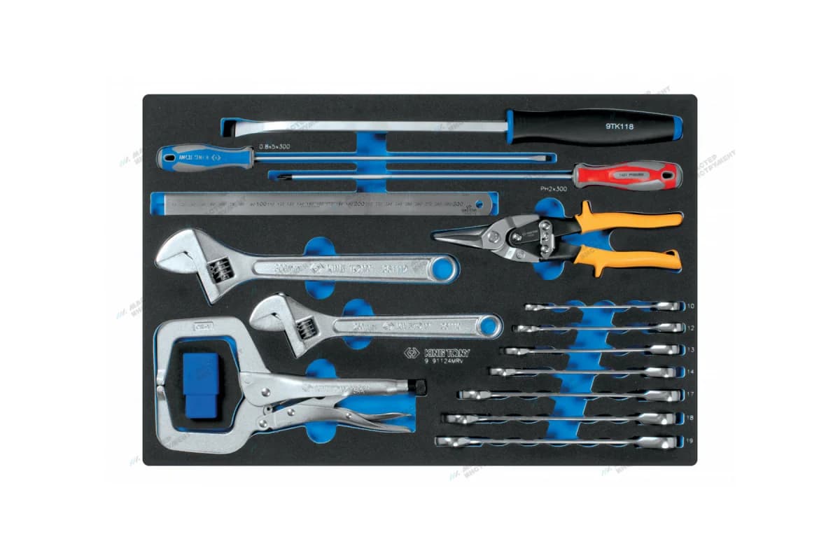 Набор инструментов арматурщика King Tony 9-91124MRV в кейсе EVA
