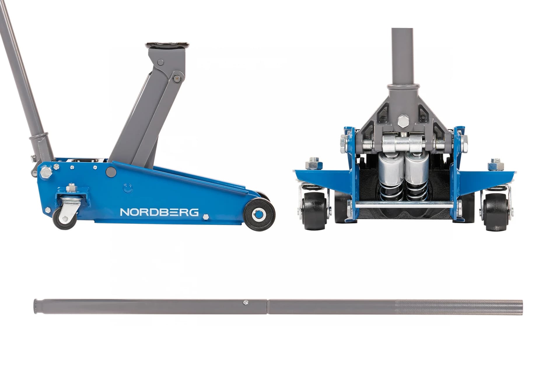Домкрат подкатной NORDBERG N32030 — 3 т, быстрый подъём