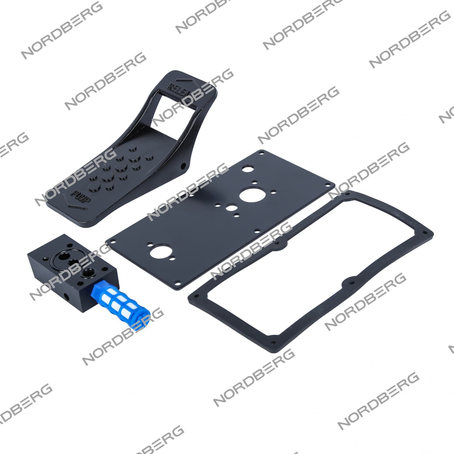 Педаль в сборе NORDBERG N3P — общий вид