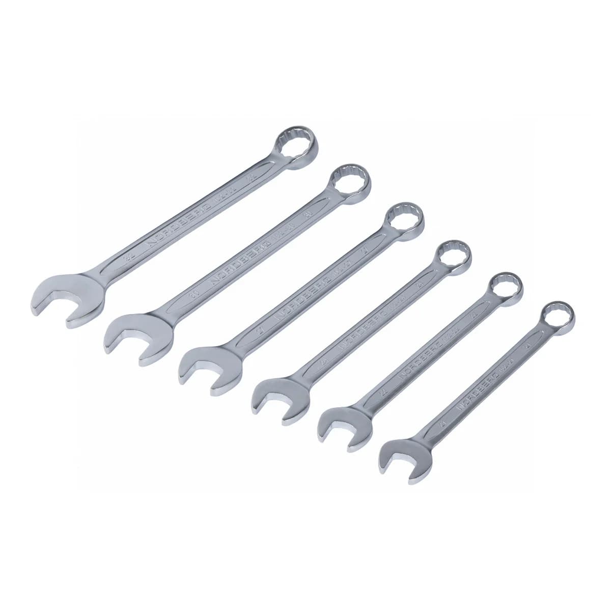 Набор ключей комбинированных Nordberg 10206T — 21–32 мм, ложемент, 6 предметов