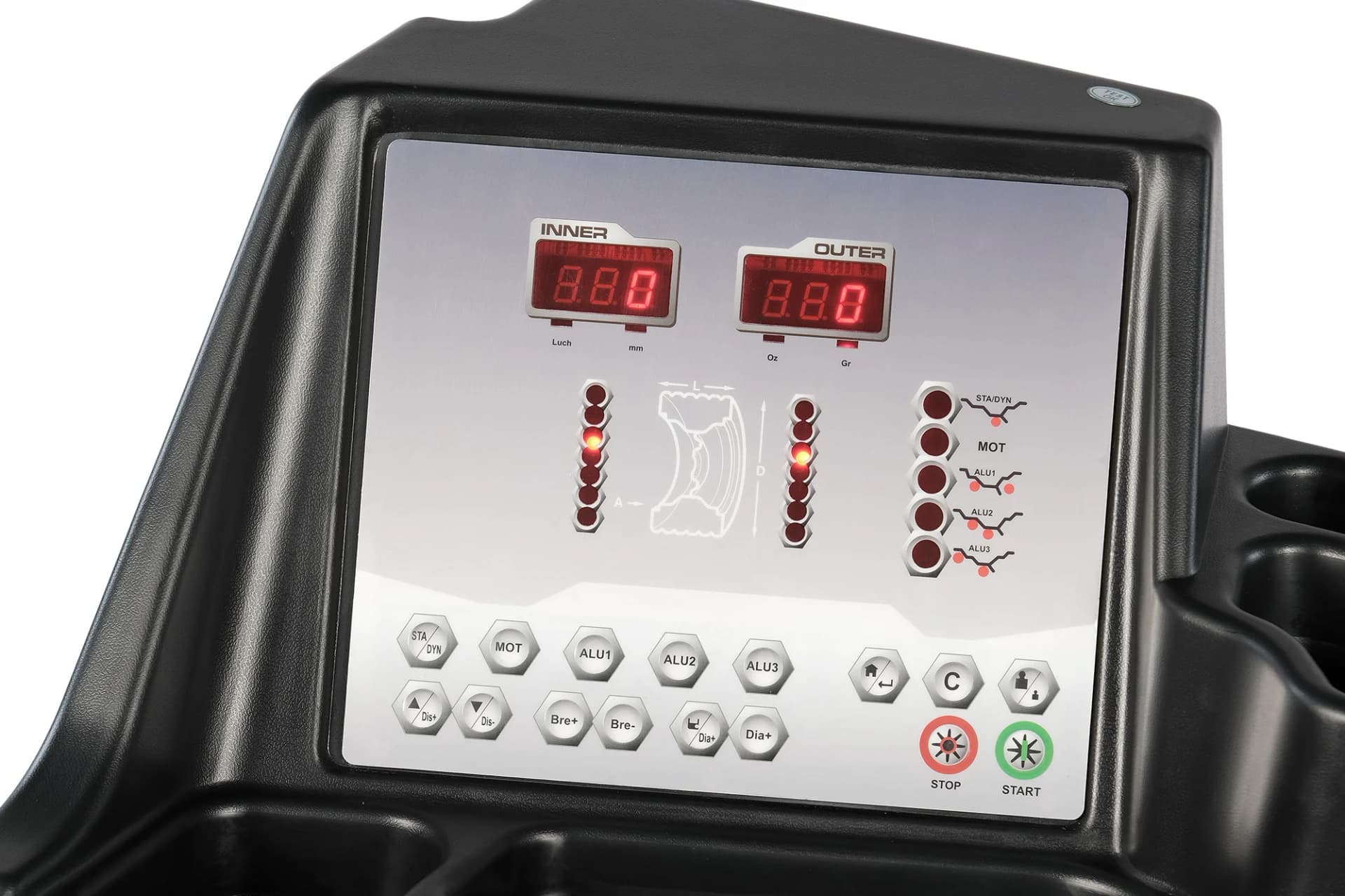 NORDBERG 4524C — установка колеса на вал станка