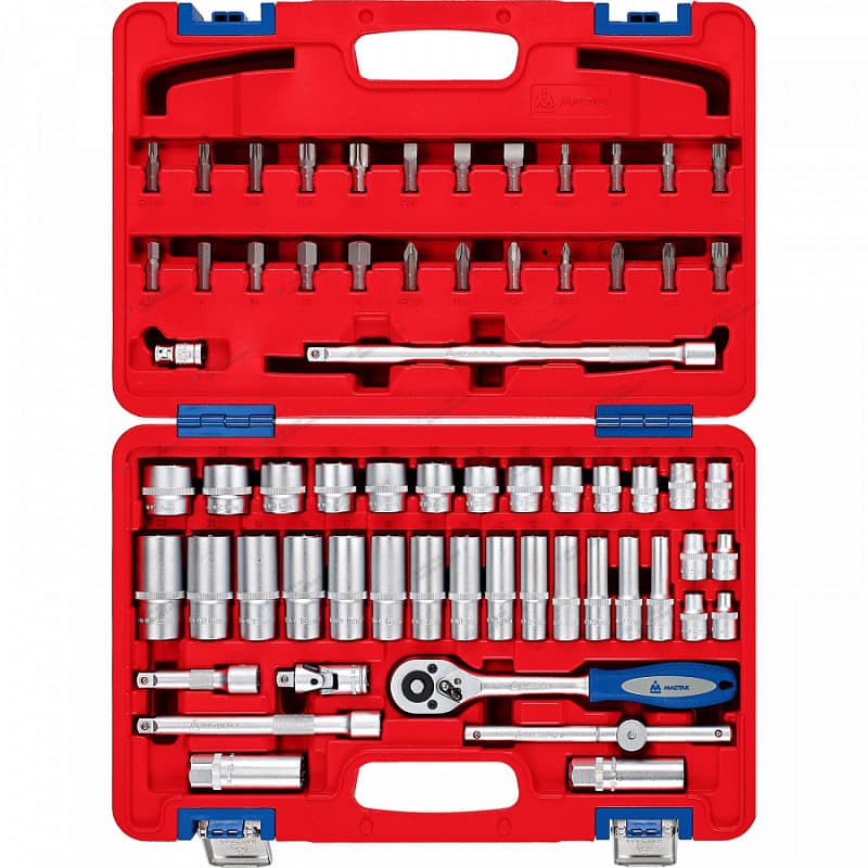 Кейс с набором инструментов 64 предмета