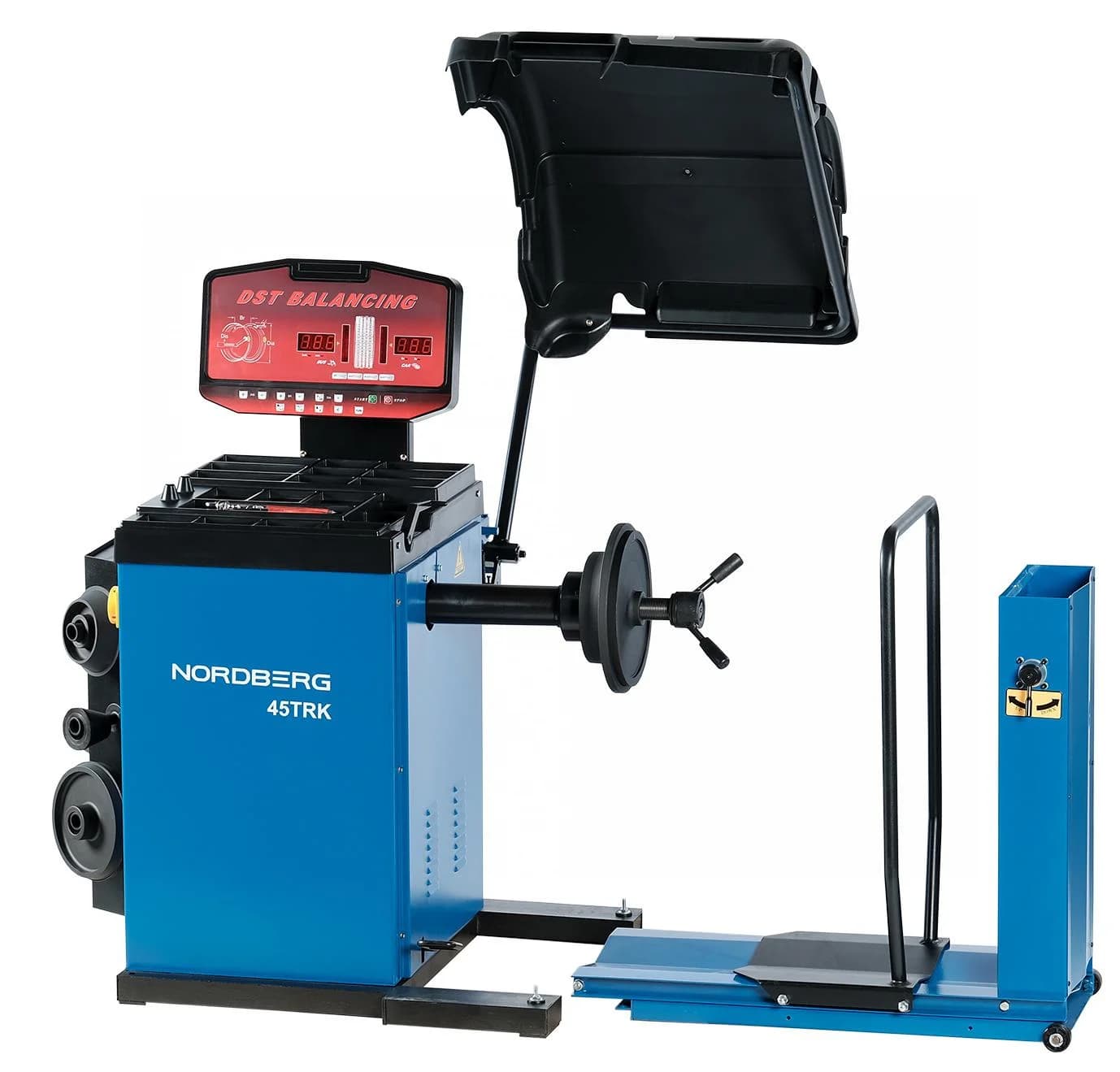 Балансировочный станок NORDBERG 45TRK — общий вид, синий