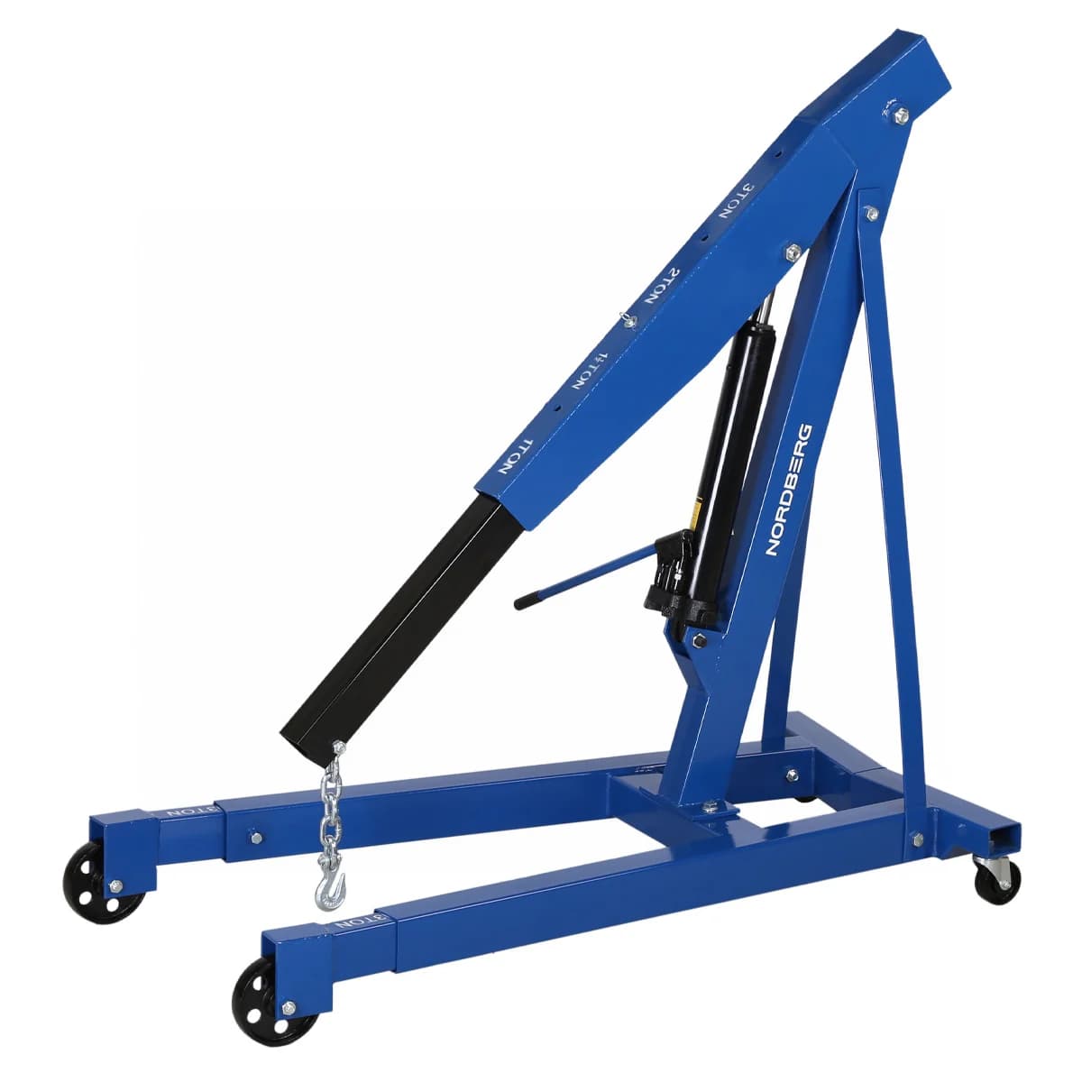 Кран N3731 — транспортировочное положение