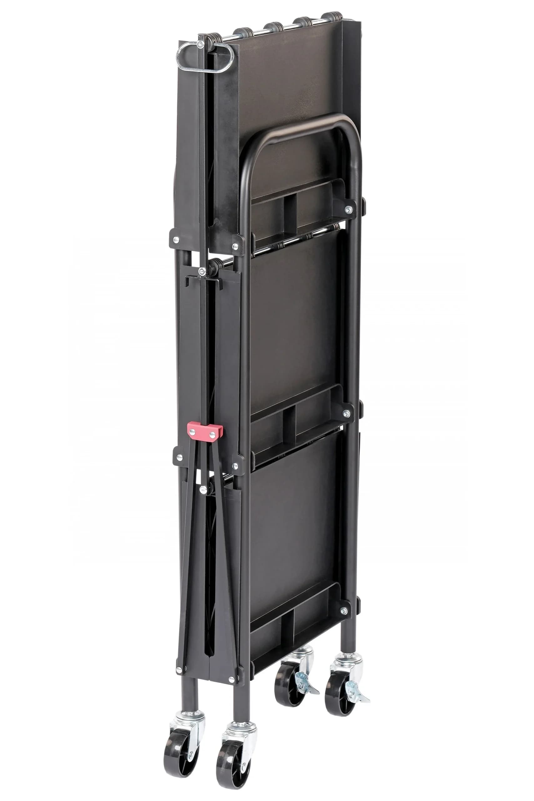 Тележка NORDBERG T14 — 3 пластиковые полки складная нагрузка 45 кг 640×432×960 мм