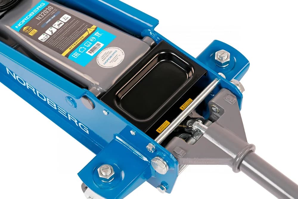 Домкрат подкатной NORDBERG N32030 — 3 т, быстрый подъём