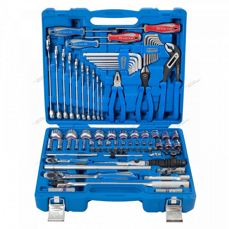 Кейс с набором инструментов King Tony 7587MR01