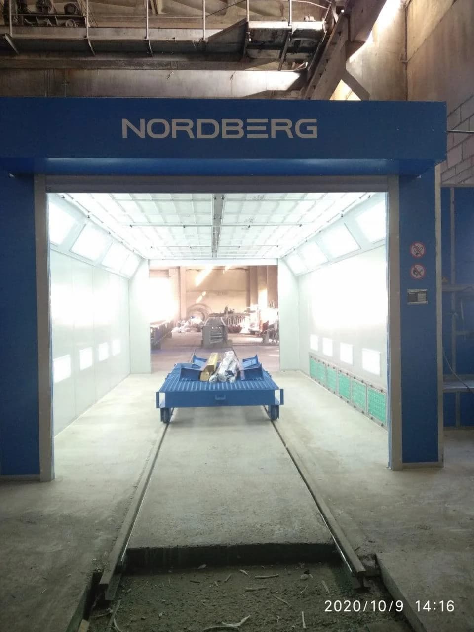 Окрасочно-сушильная камера Nordberg Industrial — 15×5×5 м