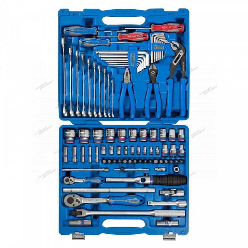 Компоновка инструментов в наборе King Tony 7587MR01