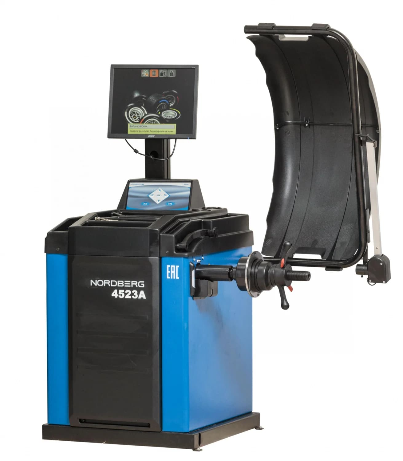 Балансировочный станок NORDBERG 4523A — общий вид