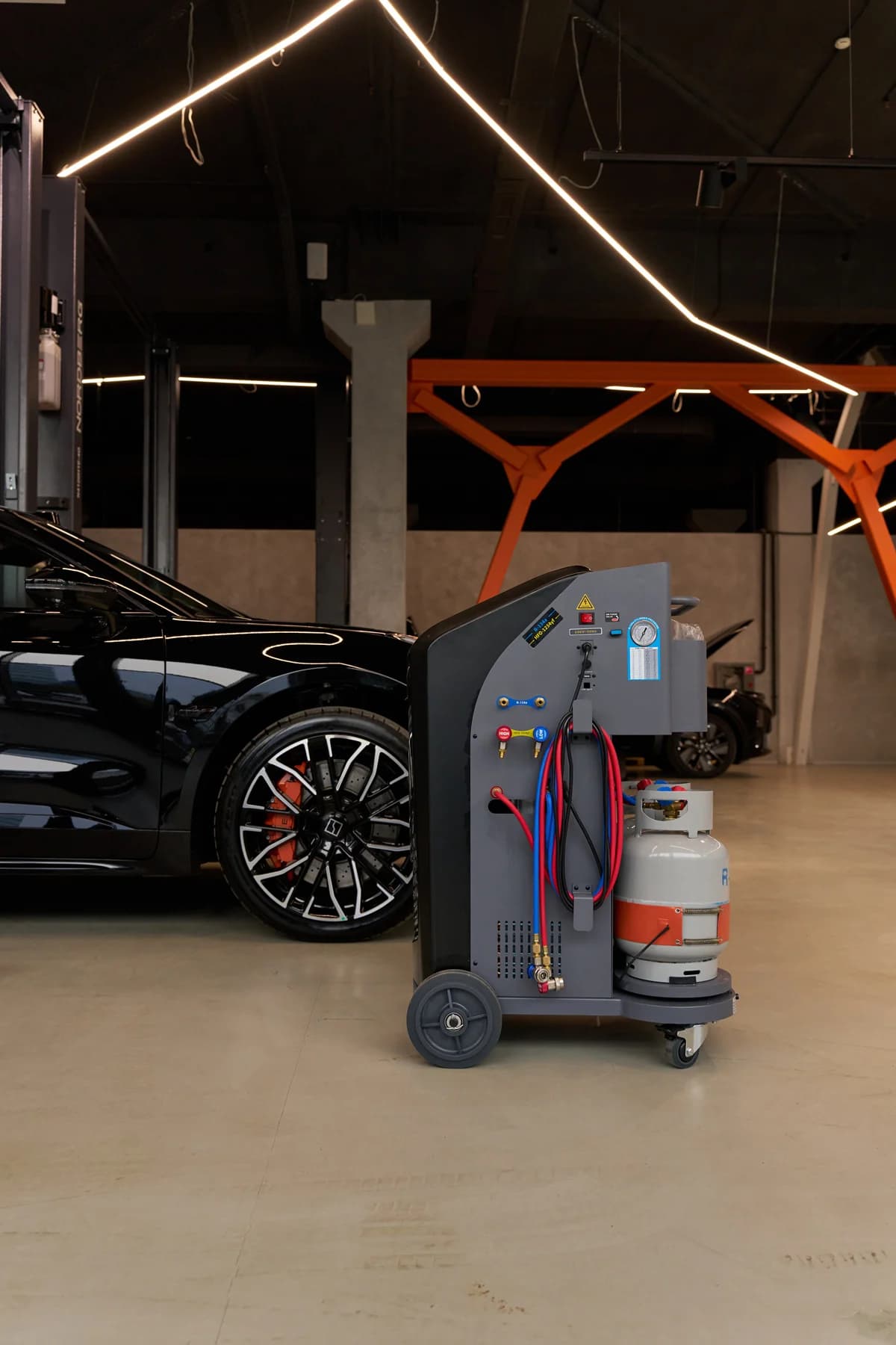 Установка автомат для заправки автомобильных кондиционеров (R134a+R1234yf)