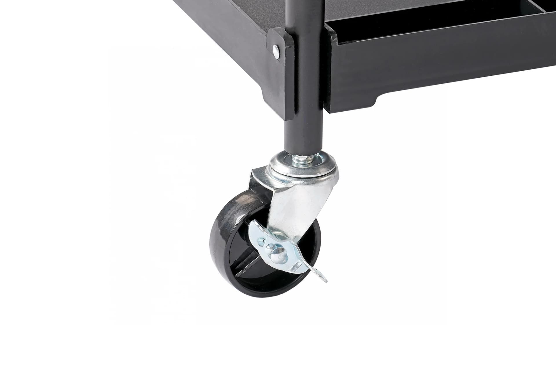 Тележка NORDBERG T14 — 3 пластиковые полки складная нагрузка 45 кг 640×432×960 мм