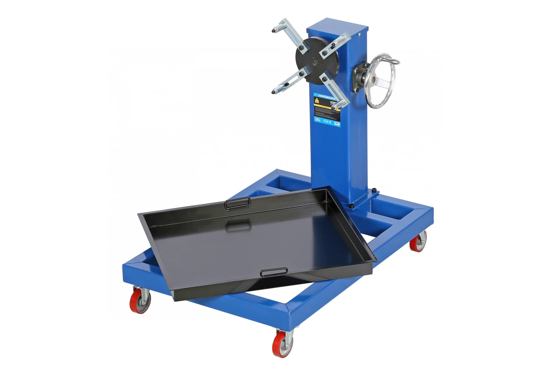 Кантователь двигателя Nordberg N30081R с редуктором — 800 кг, вращение 360°