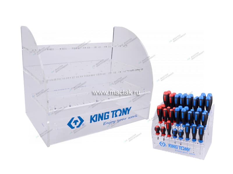 Стенд для отвёрток пластиковый King Tony 87104