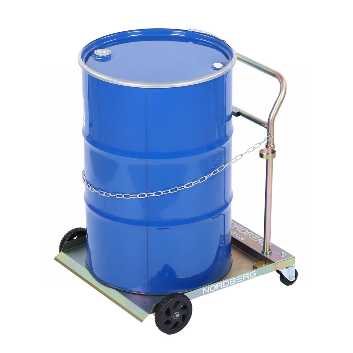 Тележка для транспортировки бочек Nordberg N31T04 — 4 колеса до 200 л