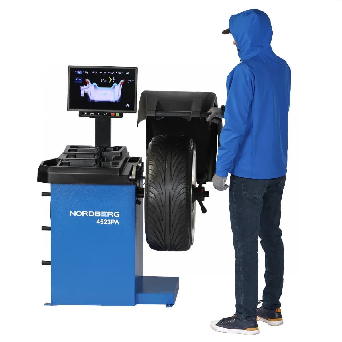 NORDBERG 4523PA — дисплей 19 дюймов с отображением дисбаланса