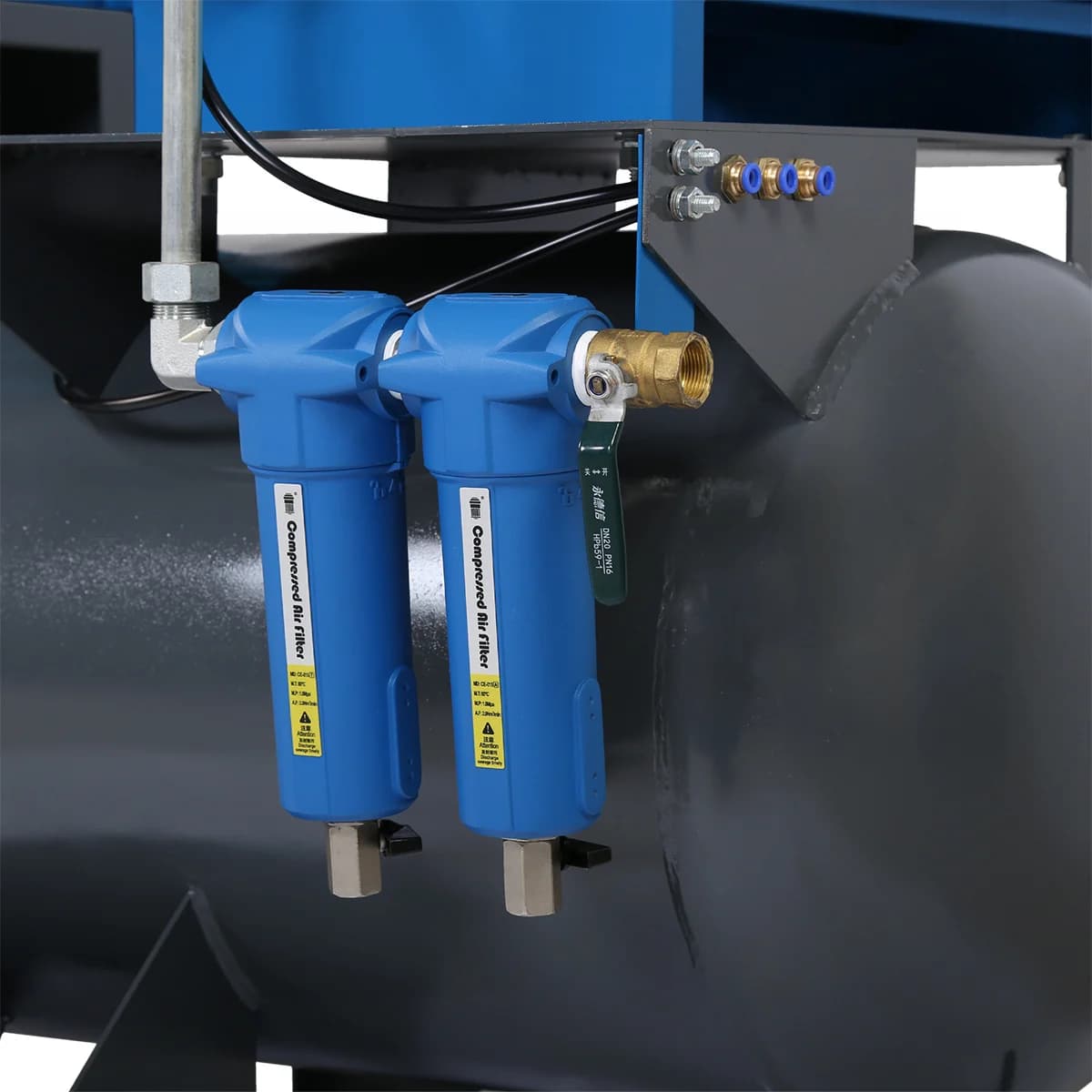 Компрессор винтовой Nordberg NCC10RD — 7.5 кВт / 900 л/мин / ресивер 260 л + осушитель