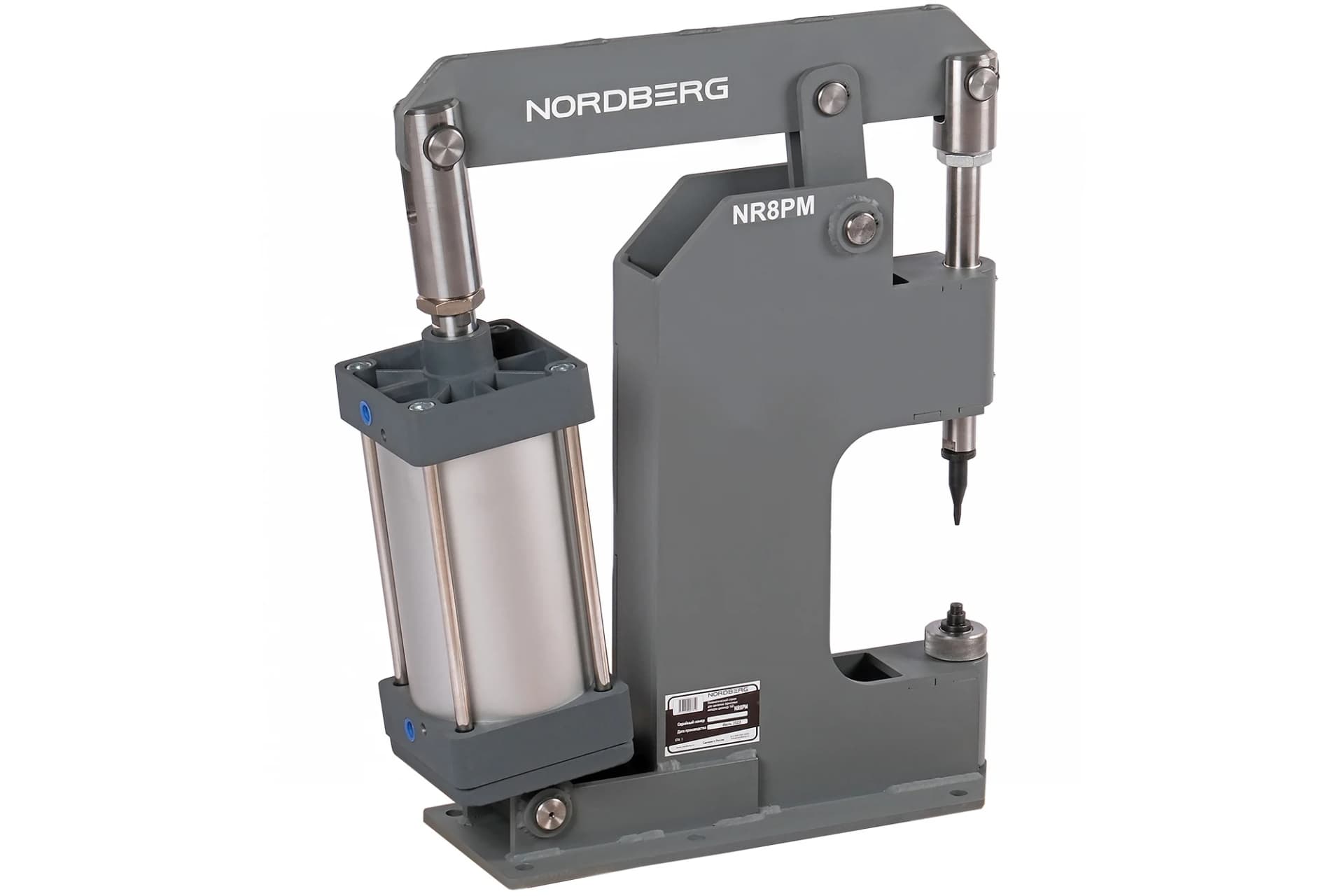 Клепальный станок пневматический Nordberg NR8PM — цилиндр 160 мм