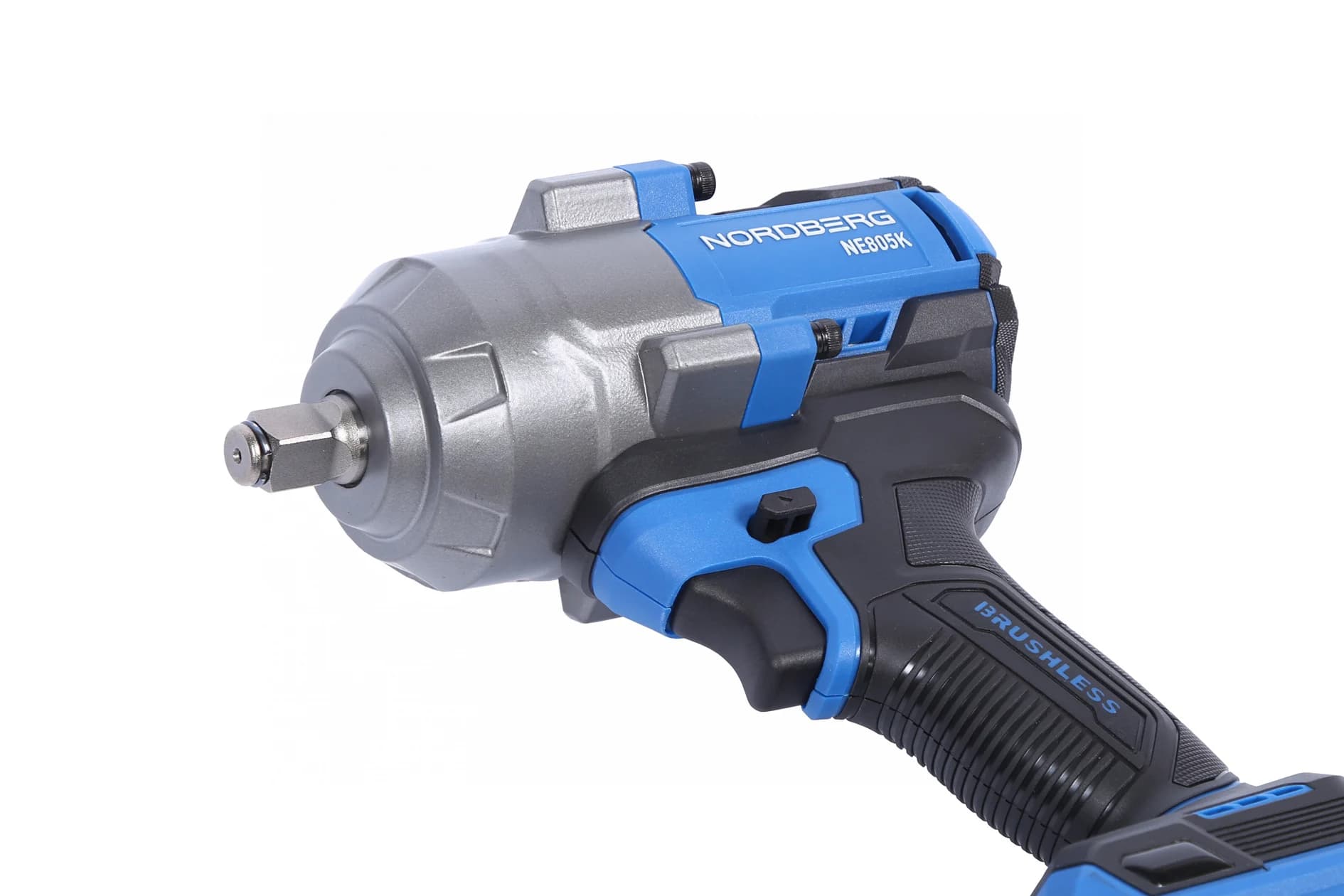 Гайковерт аккумуляторный NORDBERG NE805K — 1/2″, 1000 Нм, 21 В, 2 аккум.