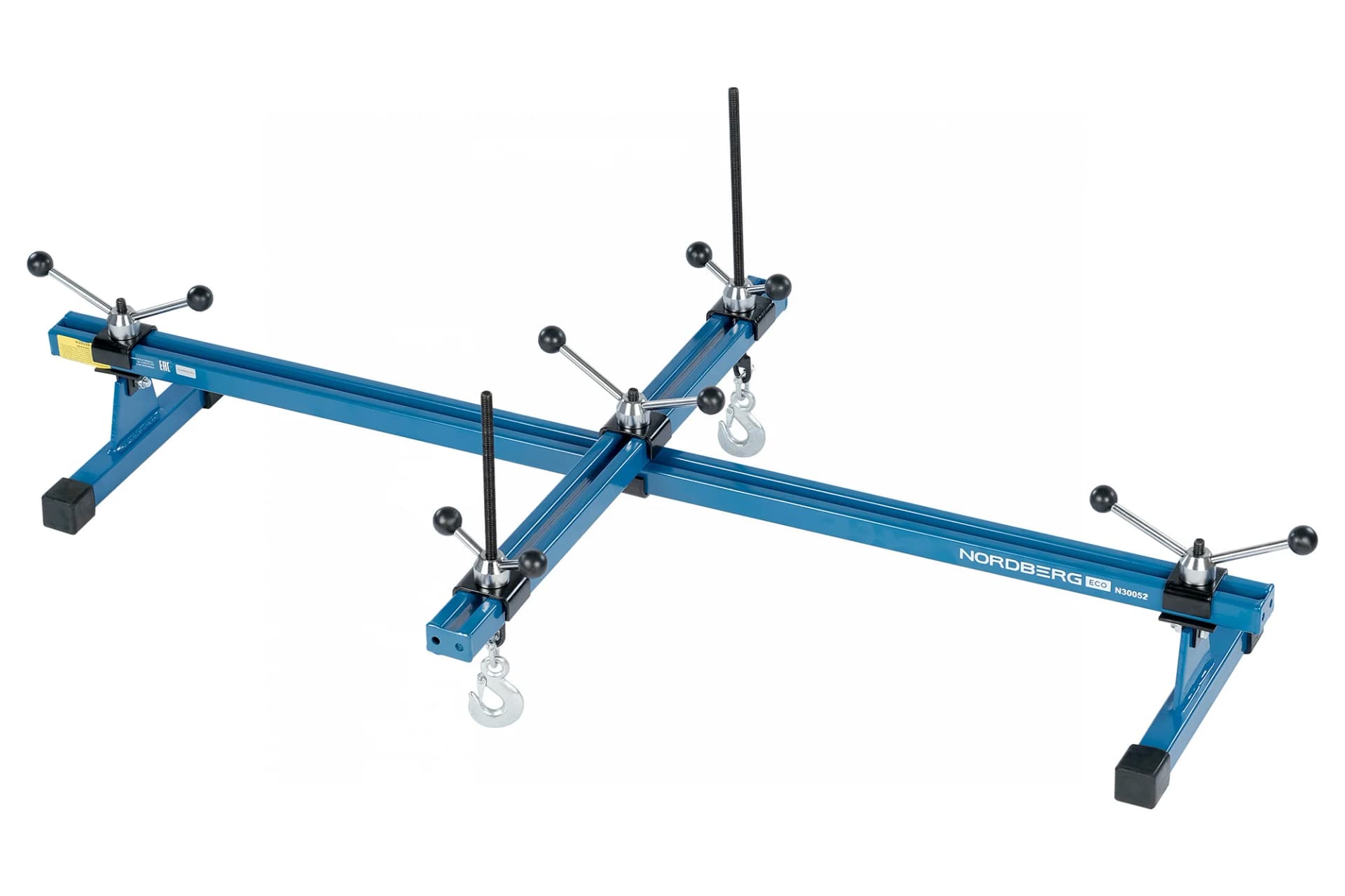 Стенд для вывешивания двигателя Nordberg N30052 — 500 кг, L=180 см, поперечная штанга